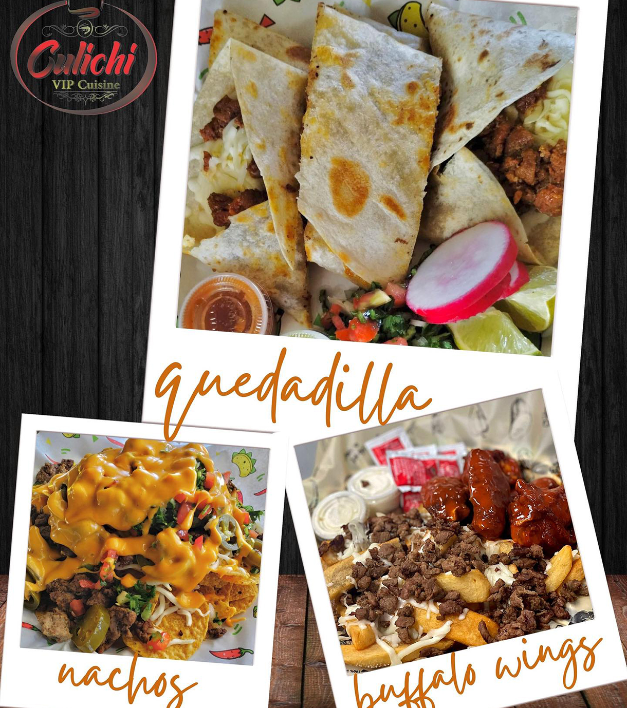 CULICHI COUSINE - Nachos+Buffalo Wings