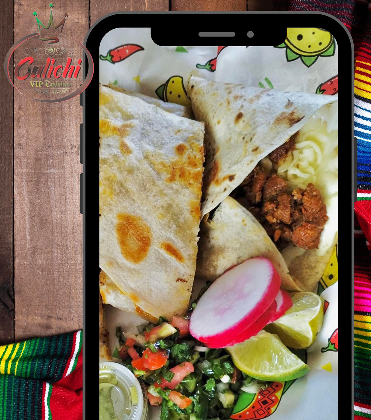 CULICHI COUSINE - Quesadilla