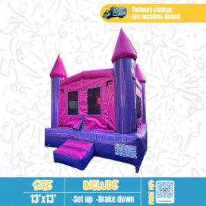 Purple Castle Bounce House