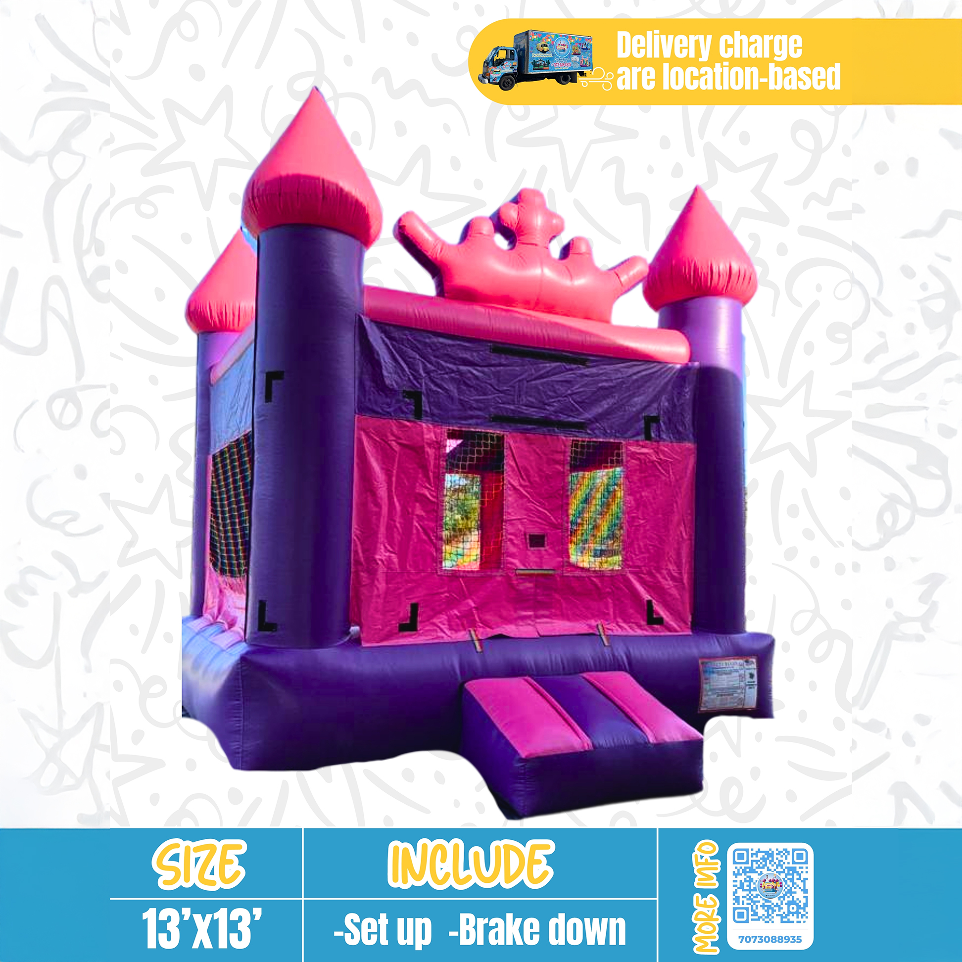 Princess Castle Bounce House