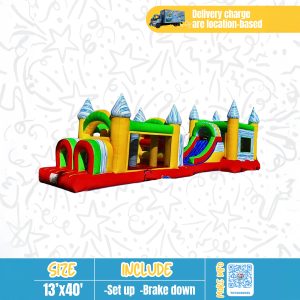 Double Castle Obstacle Course