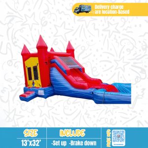 Red Castle Water Slide